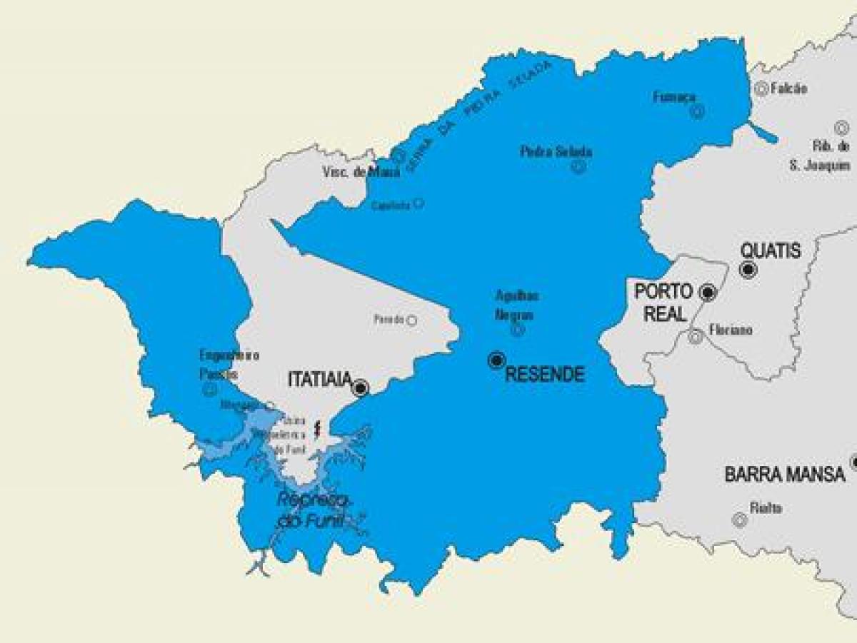 Քարտեզ համայնքի Резенди