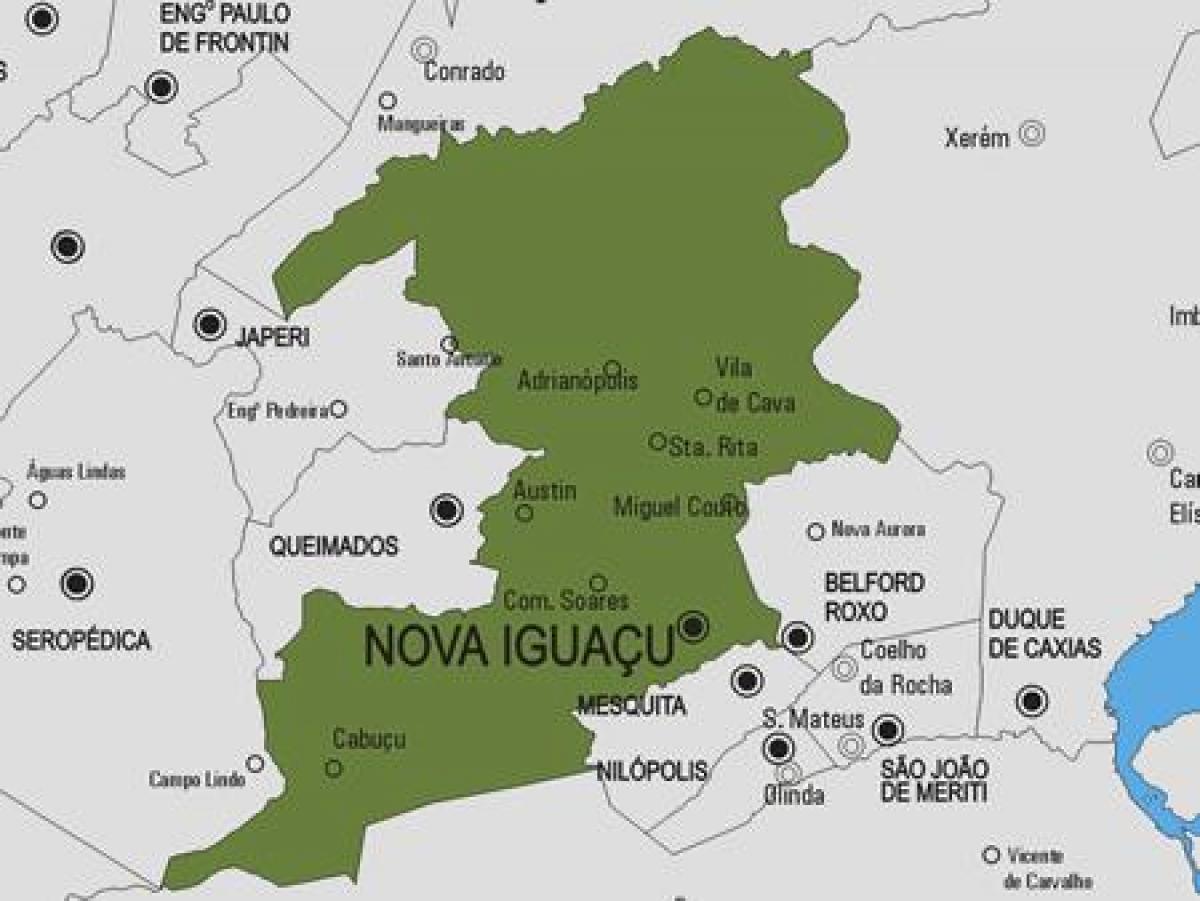 Քարտեզ համայնքի Նովա-Իգուասու