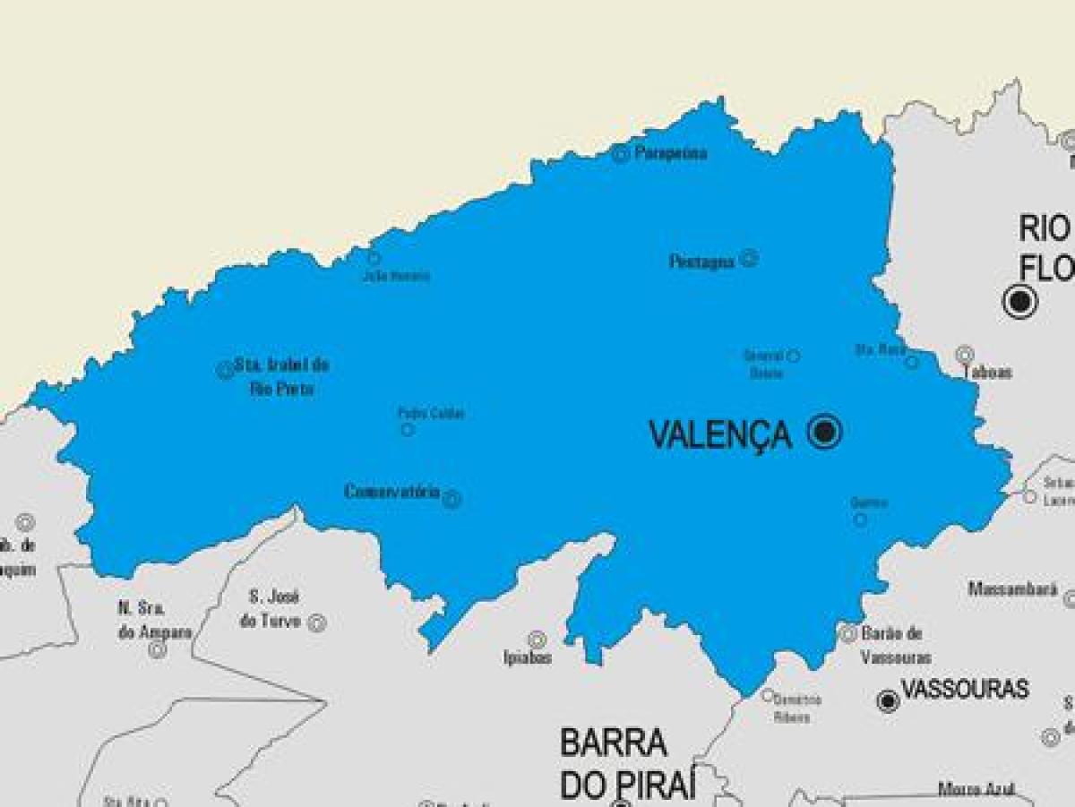 Քարտեզ համայնքի Վալենսան