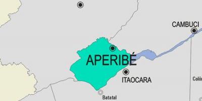 Քարտեզ համայնքի Aperibé