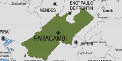 Քարտեզ համայնքի Паракамби
