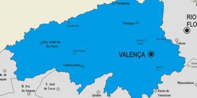 Քարտեզ համայնքի Վալենսան