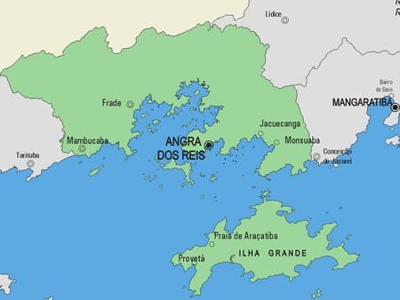Քարտեզ Ангра-дус-չվերթը գյուղապետարան