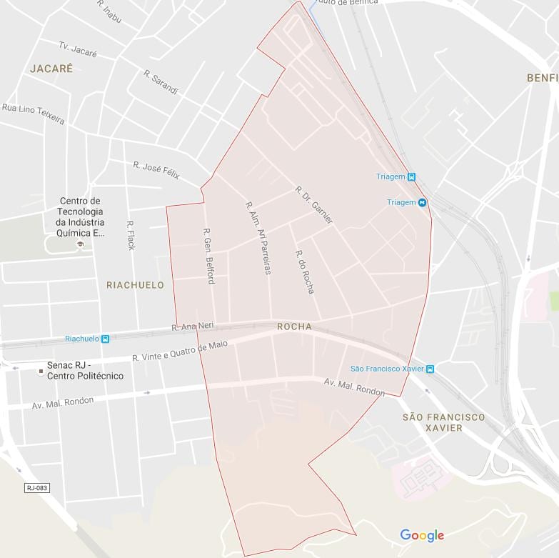 Քարտեզ Роча