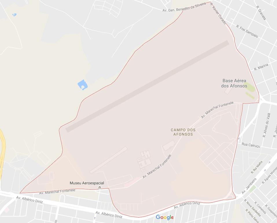 Քարտեզ Кампу-Afonsos