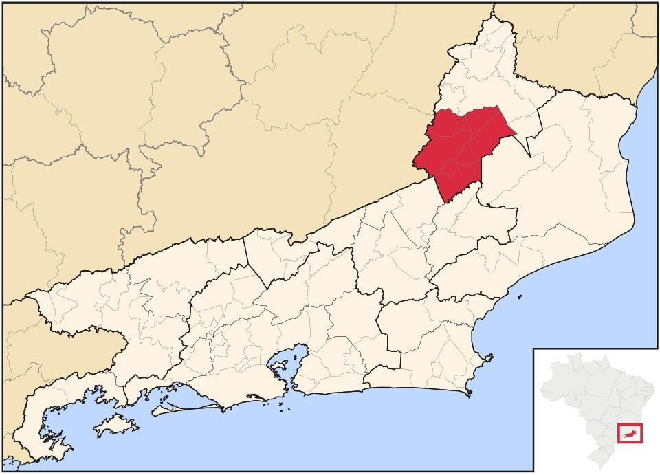 Քարտեզ Սանտո-Անտոնիու-դե-Pádua