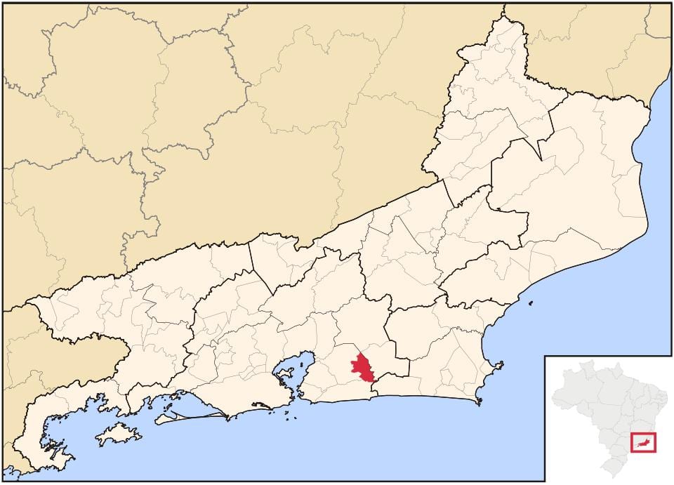 Քարտեզ Tanguá