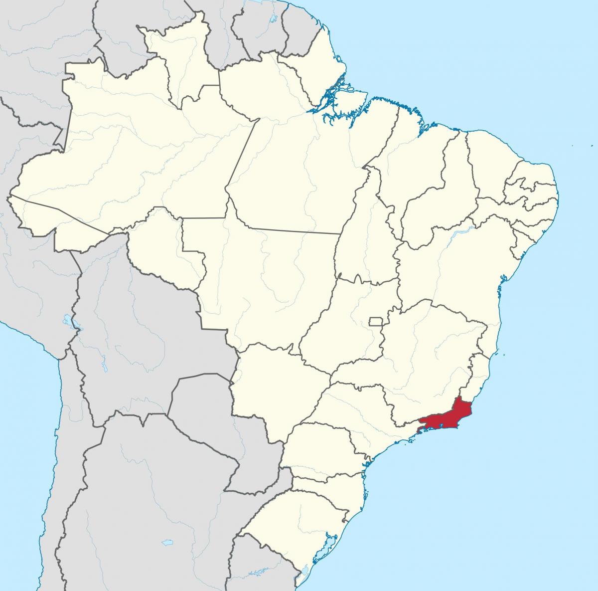 Քարտեզ Ռիո-դե-Ժանեյրոյում