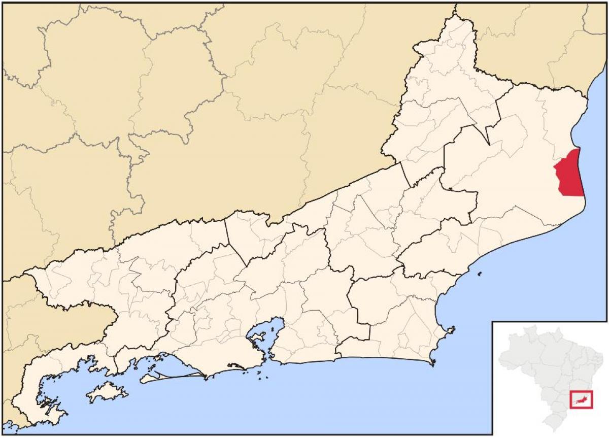 Քարտեզ Սան Ժուան-այո-Barra
