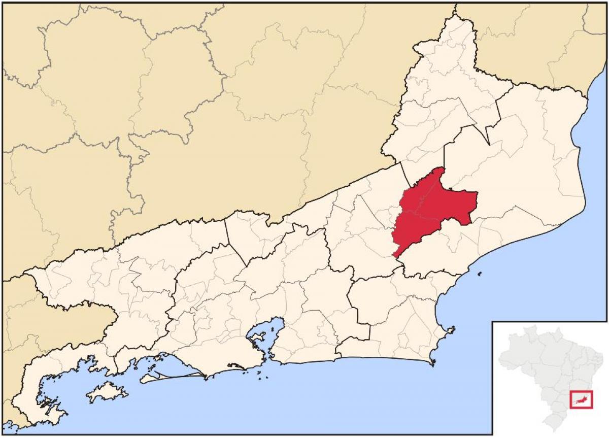 Քարտեզ Սանտա-Մարիա-Мадалена