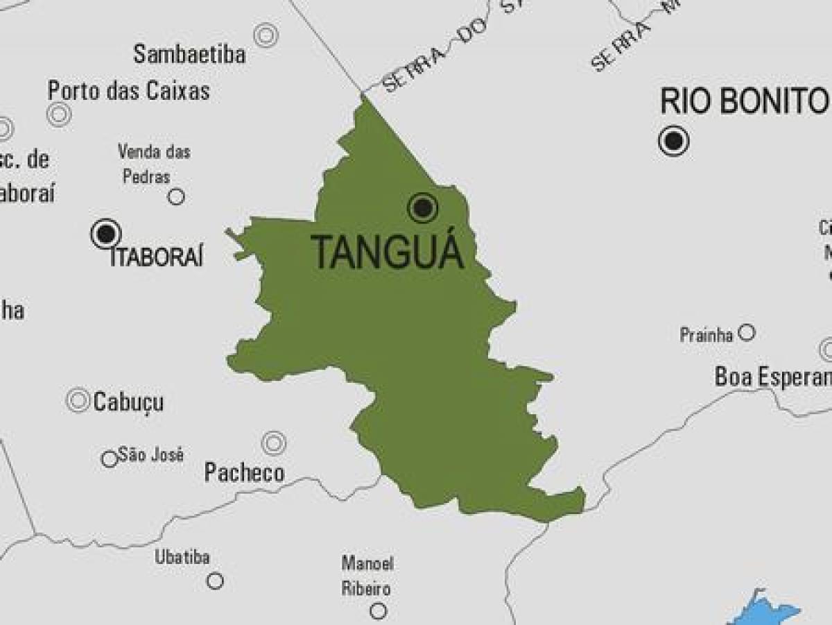 Քարտեզ համայնքի Tanguá