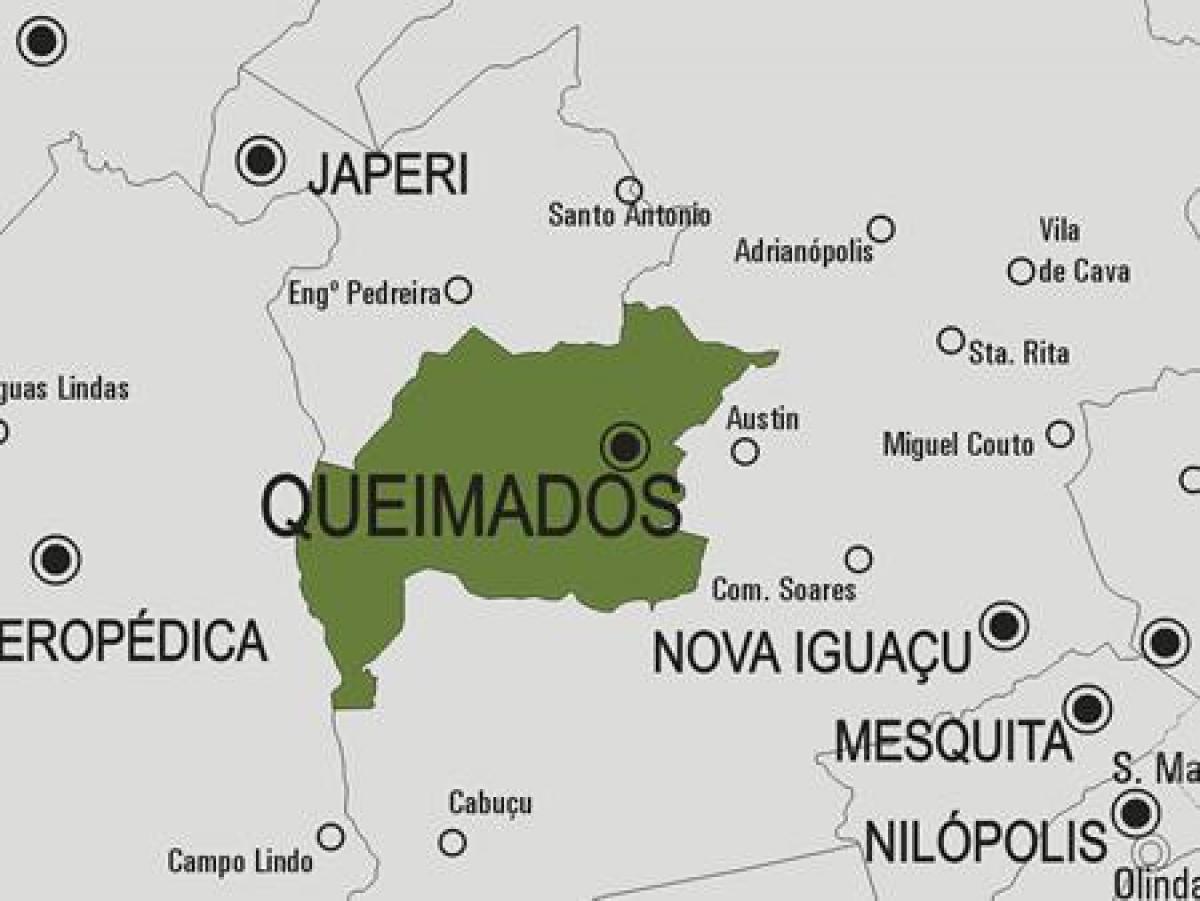 Քարտեզ համայնքի Кеймадус