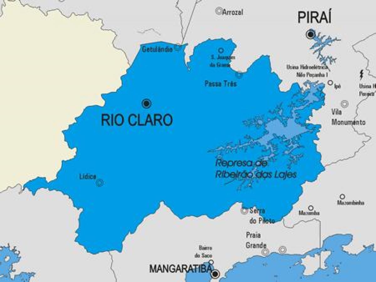 Քարտեզ համայնքի Ռիո Կլարո