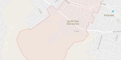 Քարտեզ Квинтино Bocaiúva