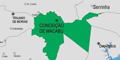 Քարտեզ Консейсан դե Macabu գյուղապետարան