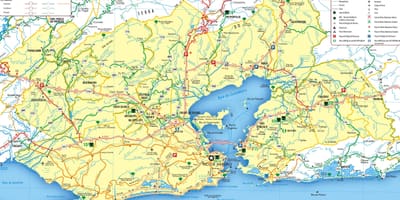 Քարտեզ դափնիներ Гуанабара