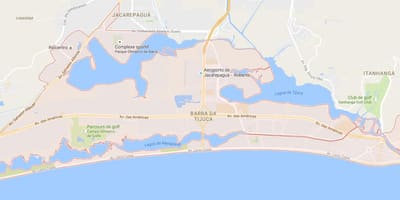 Քարտեզ Barra-այո-Тижука