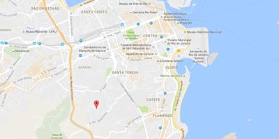 Քարտեզ favela Мангейра