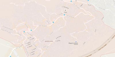 Քարտեզ favela favela росинья