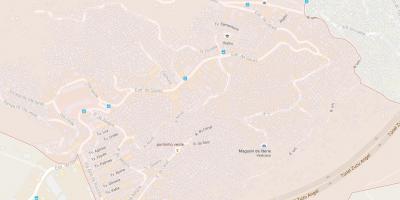 Քարտեզ favela favela росинья