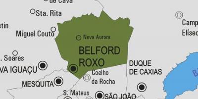 Քարտեզ Белфорд-Роксо գյուղապետարան