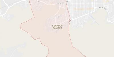 Քարտեզ Сенадор Camará