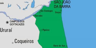 Քարտեզ Սան Ժուան-այո-Barra գյուղապետարան