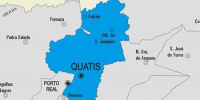 Քարտեզ համայնքի Куатис