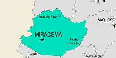 Քարտեզ համայնքի Мирасема