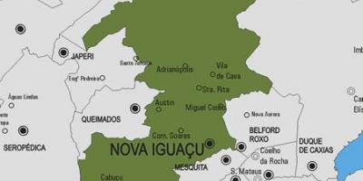 Քարտեզ համայնքի Նովա-Իգուասու